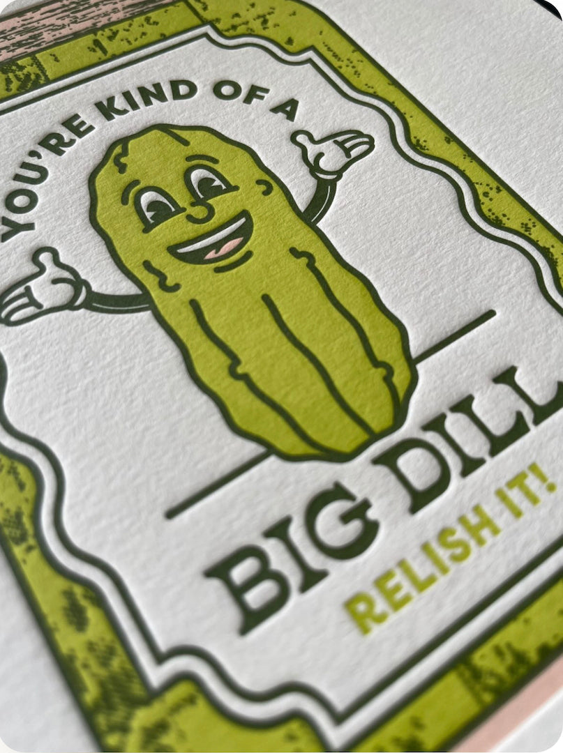 Big Dill Greeting Card
